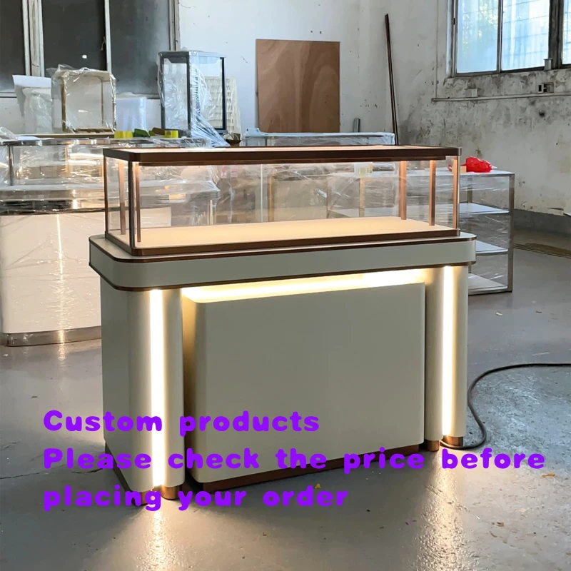 custom.Factory Direct High End Jewelry Display Cabinet Custom LED Tempered Glass Stainless Steel Luxury Watch Counter OEM/ODM
custom.Factory Direct High End Jewelry Display Cabinet Custom LED Tempered Glass Stainless Steel Luxury Watch Counter OEM/ODM