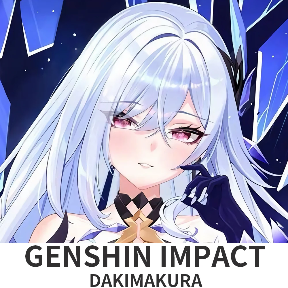 Наволочка для подушки Genshin Impact Skirk Dakimakura в стиле аниме-игры, чехол для диванной подушки/подушки для кровати
Наволочка для подушки Genshin Impact Skirk Dakimakura в стиле аниме-игры, чехол для диванной подушки/подушки для кровати