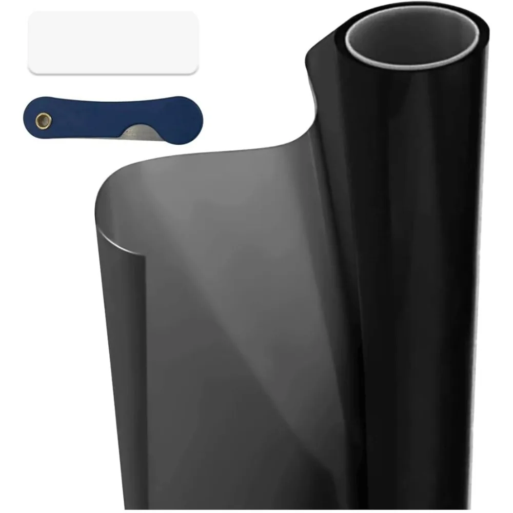 Car Window Tint Film for Auto Sun Shade Roll Width 20"×Length 19.68Ft Universal Dark Vinyl Protection Film with 20% , Privacy Sunlight Heat UV Block Protection & Scratch Resistant
Car Window Tint Film for Auto Sun Shade Roll Width 20"×Length 19.68Ft Universal Dark Vinyl Protection Film with 20% , Privacy Sunlight Heat UV Block Protection & Scratch Resistant