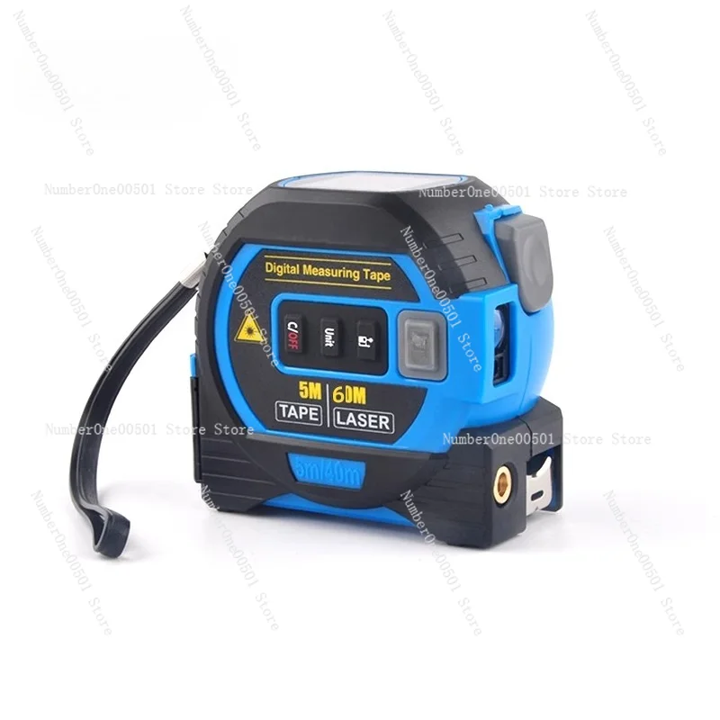 3-in-1 Laser Tape Measure 5m Self-Locking Steel Ruler with High Precision Infrared Distance Meter Bubble Level
3-in-1 Laser Tape Measure 5m Self-Locking Steel Ruler with High Precision Infrared Distance Meter Bubble Level
