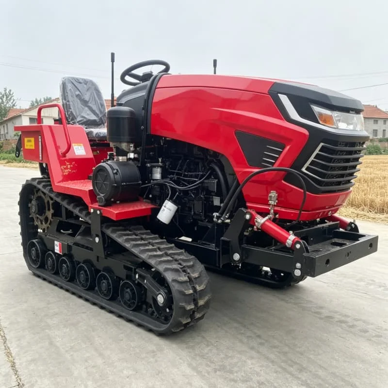 Customized Heavy‑Duty 60HP Tractor, Tracked Rotary Tiller, Tracked Plowing Machine, High‑Efficiency Plowing Equipment
Customized Heavy‑Duty 60HP Tractor, Tracked Rotary Tiller, Tracked Plowing Machine, High‑Efficiency Plowing Equipment