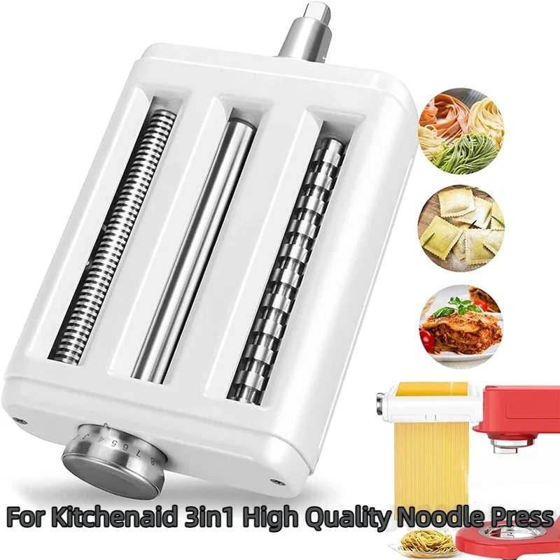 For Kitchenaid vertical mixer 3-in-1 pasta making machine accessories, pasta cutting machine blade stainless steel
For Kitchenaid vertical mixer 3-in-1 pasta making machine accessories, pasta cutting machine blade stainless steel