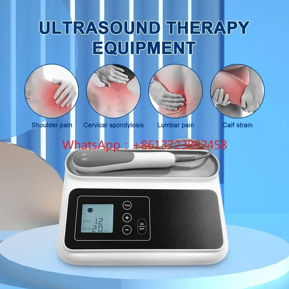 5W 1.05 MHz Physiotherapy Therapeutic Ultrasound Device Muscle Pain Relief Body Massage Health Care Ultrasonic Therapy Machine
5W 1.05 MHz Physiotherapy Therapeutic Ultrasound Device Muscle Pain Relief Body Massage Health Care Ultrasonic Therapy Machine