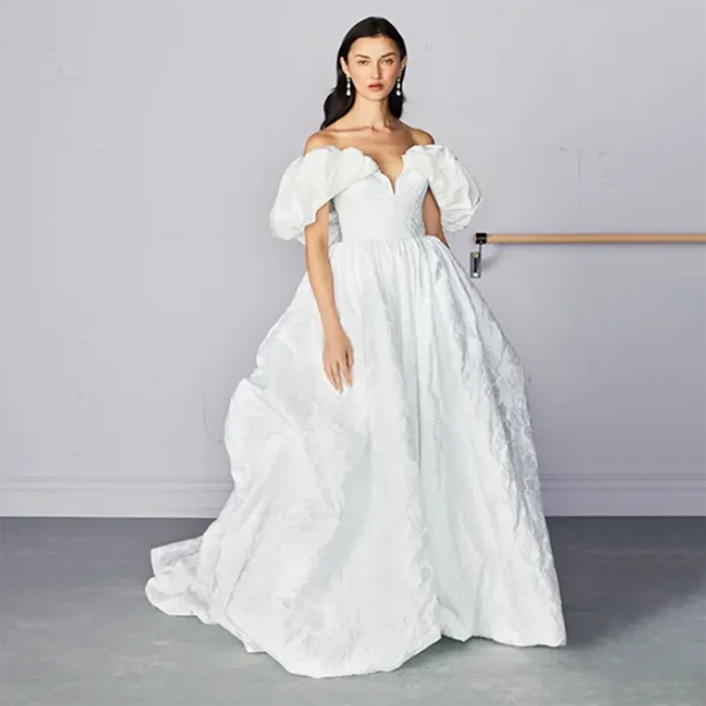 2026 Wedding Dress V Neck Applique Bride Dress Elegant A Line Bridal Gowns for Women Formal Bridal Dresses Party Wedding Gowns
2026 Wedding Dress V Neck Applique Bride Dress Elegant A Line Bridal Gowns for Women Formal Bridal Dresses Party Wedding Gowns