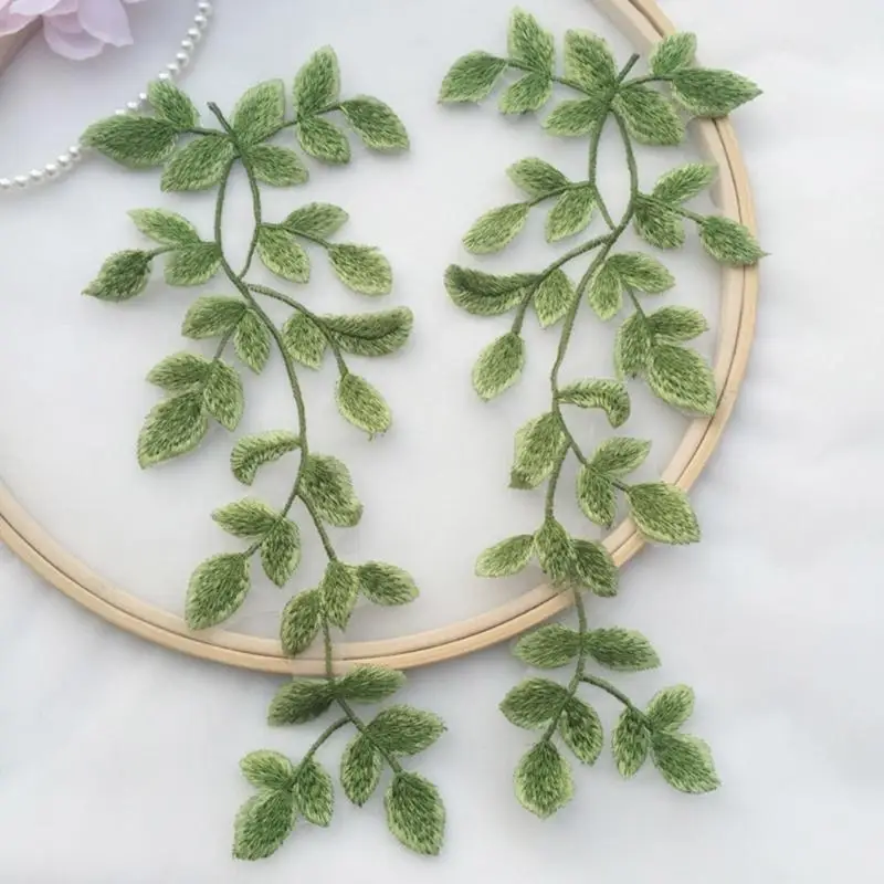 39BD Eye-Catching Foliage Sewing Applique Patches Gown Applique DIY Craft
39BD Eye-Catching Foliage Sewing Applique Patches Gown Applique DIY Craft