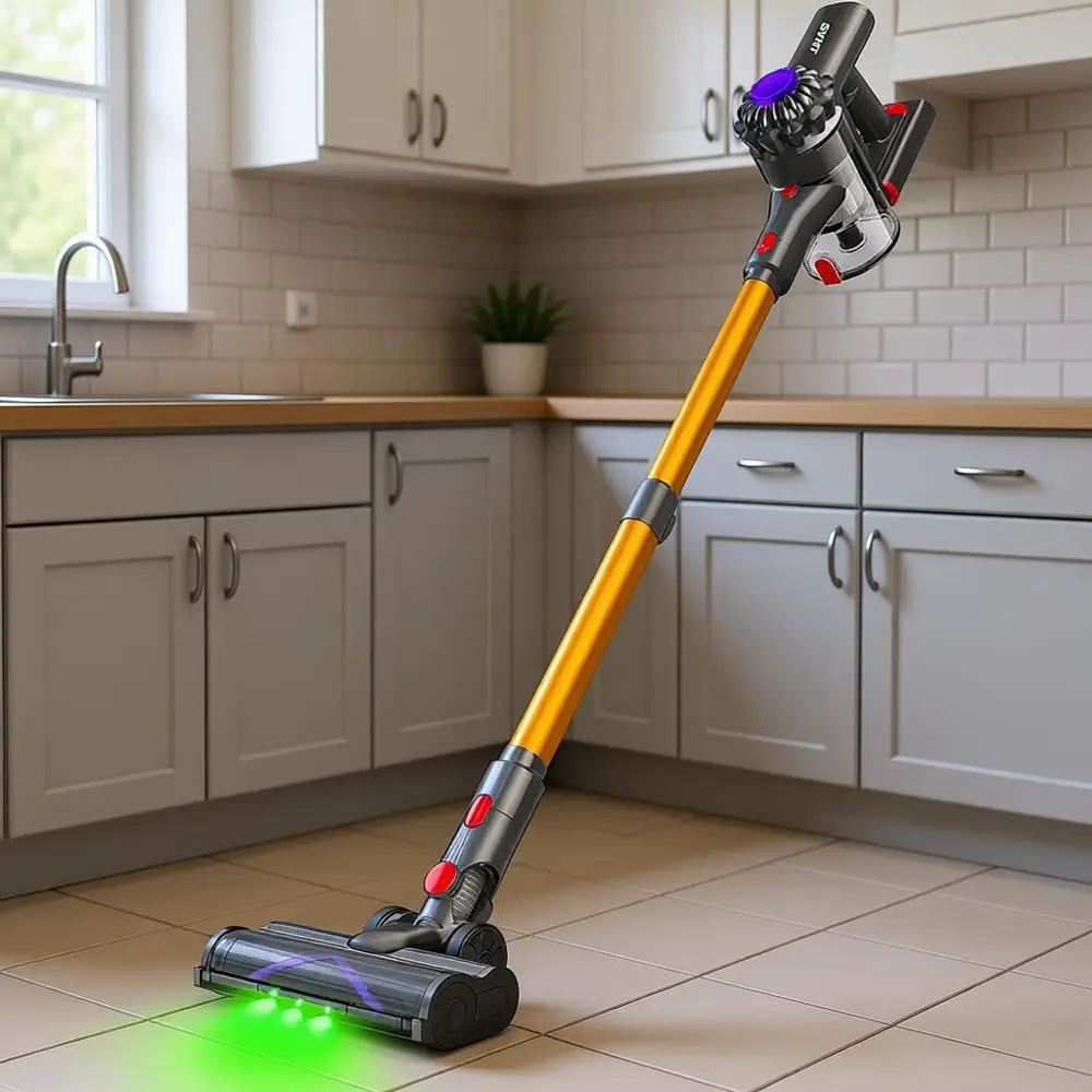 Легкий вертикальный пылесос 450 Вт, 40 кПа, 45 минут работы, для дома, с аккумулятором, для ковров, шерсти животных, твердых полов
Легкий вертикальный пылесос 450 Вт, 40 кПа, 45 минут работы, для дома, с аккумулятором, для ковров, шерсти животных, твердых полов