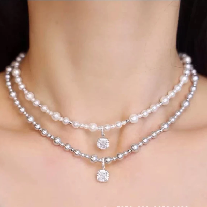 Bubble sugar necklace with a luxurious and elegant temperament, pearl collarbone chain, ball accessories factory direct sales
Bubble sugar necklace with a luxurious and elegant temperament, pearl collarbone chain, ball accessories factory direct sales