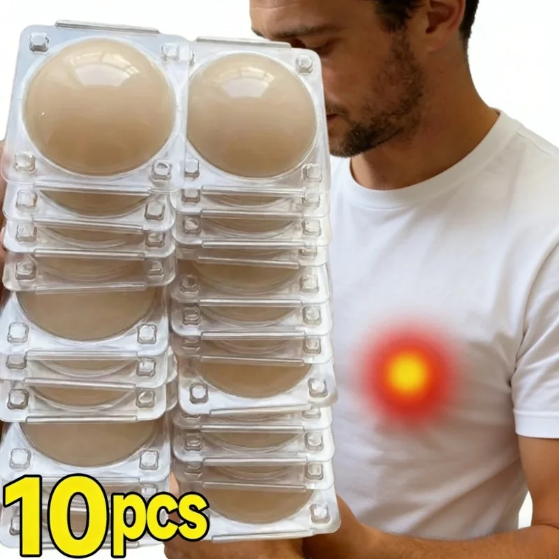 2/10pcs Men Nipple Covers Invisible Silicone Breast Pads Anti Protrusion Nipple Pasties Reusable Adhesive Chest Stickers Sports
2/10pcs Men Nipple Covers Invisible Silicone Breast Pads Anti Protrusion Nipple Pasties Reusable Adhesive Chest Stickers Sports