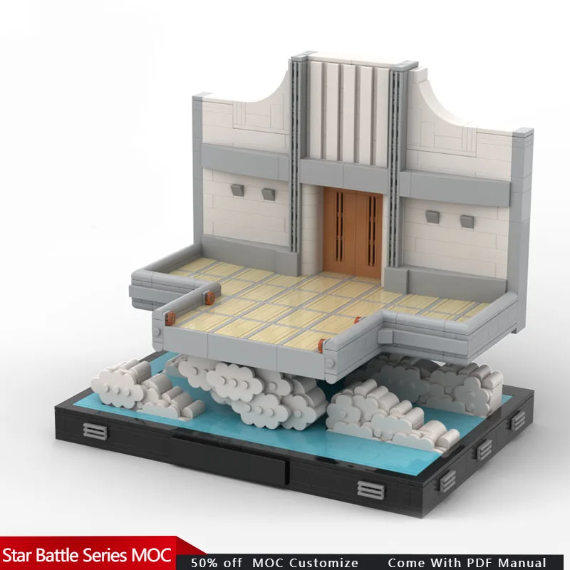 1333 PCS Space War Arrival at Cloud City Diorama MOC Customize Modular Building Block Technology Popular DIY Toy Birthday Gift
1333 PCS Space War Arrival at Cloud City Diorama MOC Customize Modular Building Block Technology Popular DIY Toy Birthday Gift