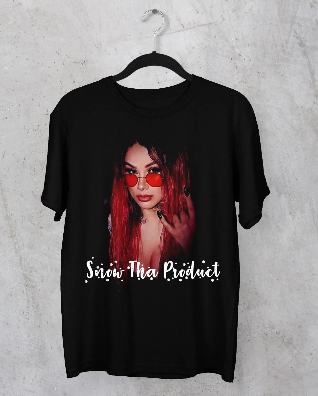 Новинка, футболка Snow Tha Product, черная футболка с коротким рукавом от S до 5Xl 1F349
Новинка, футболка Snow Tha Product, черная футболка с коротким рукавом от S до 5Xl 1F349