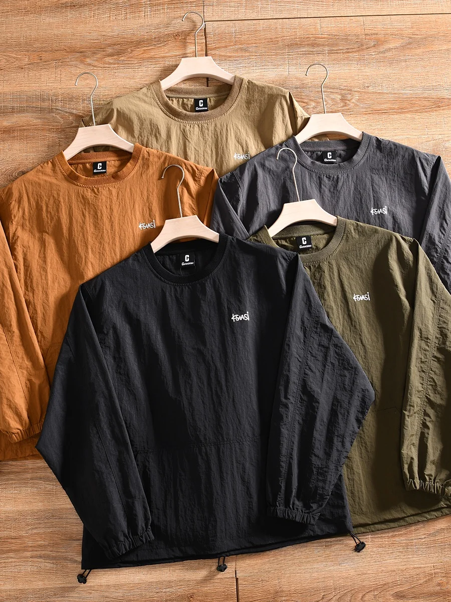 Loose Fit Men's Fashionable Casual Sweatshirt Kangaroo Pocket round Neck Sweatshirt Autumn Spring Season Polyester Fiber
Loose Fit Men's Fashionable Casual Sweatshirt Kangaroo Pocket round Neck Sweatshirt Autumn Spring Season Polyester Fiber