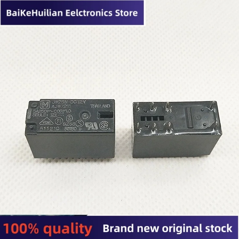 10-100 шт./лот JW2SN-DC12V реле AJW7211 8-контактное 12 В постоянного тока 5 А 250 В переменного тока JW2SN-DC24V
10-100 шт./лот JW2SN-DC12V реле AJW7211 8-контактное 12 В постоянного тока 5 А 250 В переменного тока JW2SN-DC24V