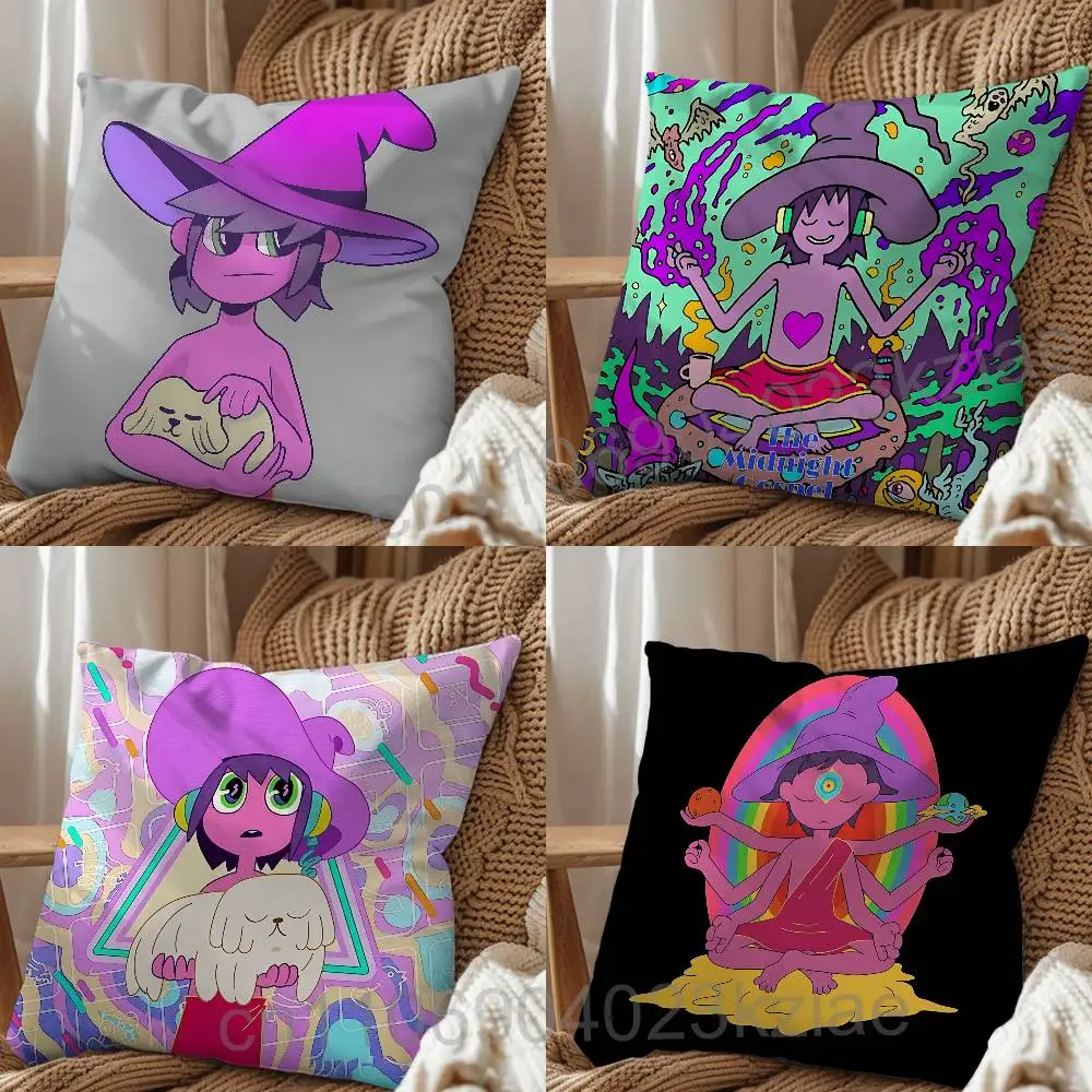 Clancy Gilroy Midnight Gospel Pillow Case Square Double-Sided Printing Short Plush Sofa Cushion Cover Bedroom Bedside Pillow
Clancy Gilroy Midnight Gospel Pillow Case Square Double-Sided Printing Short Plush Sofa Cushion Cover Bedroom Bedside Pillow