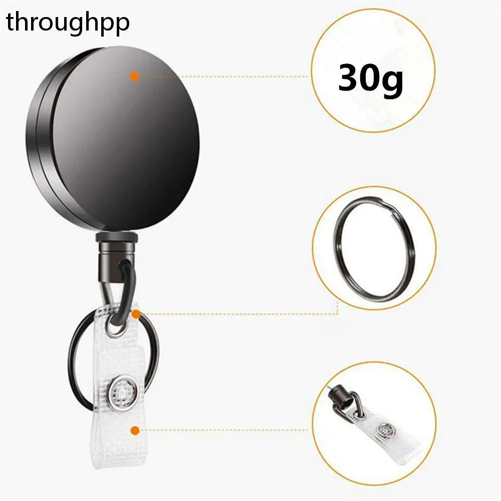 Retractable Name Tag Card Recoil Belt Zinc Alloy Badge Holder Clip Key Ring Clips
Retractable Name Tag Card Recoil Belt Zinc Alloy Badge Holder Clip Key Ring Clips