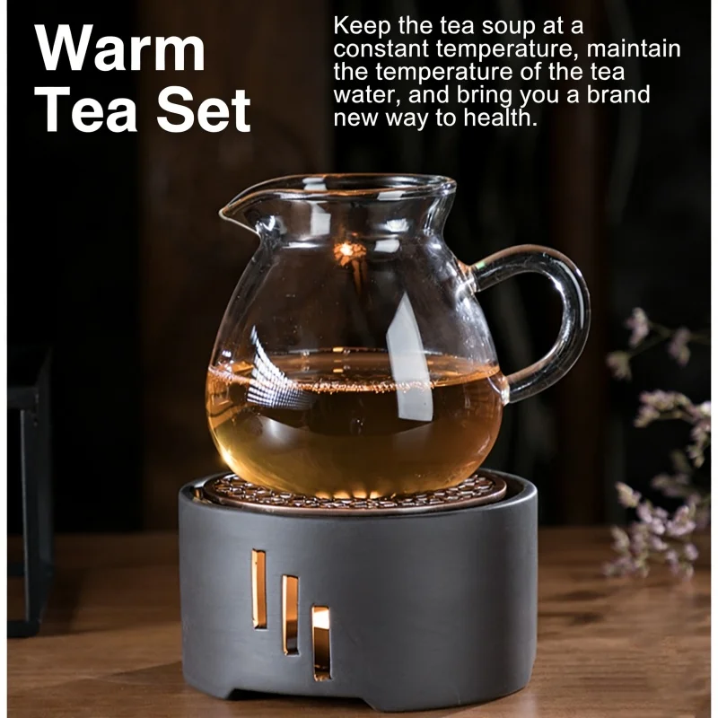 Warm Tea Stove Ceramic Black Vertical Pattern Orange Citrus Bottom Candle Heating Base Candle Tea Drying Stove Handmade Tea Pot
Warm Tea Stove Ceramic Black Vertical Pattern Orange Citrus Bottom Candle Heating Base Candle Tea Drying Stove Handmade Tea Pot