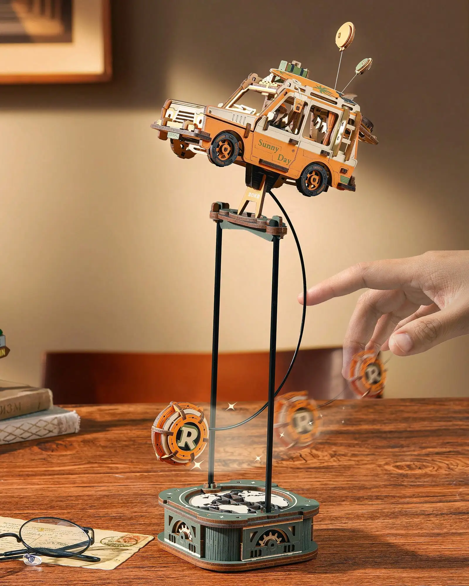 3D Wooden Puzzle Balance Toy, Gravity Swing Model, 228 Pcs No Motor STEM Kit Decor
3D Wooden Puzzle Balance Toy, Gravity Swing Model, 228 Pcs No Motor STEM Kit Decor