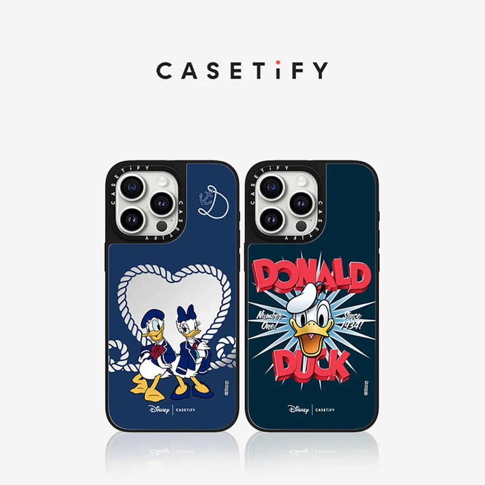 CASETiFY Disney Donald Duck Daisy Duck Series Magnetic Drop-proof Case for iPhone 13 14 15 16 17 Pro Max Air Plus Protect Cover
CASETiFY Disney Donald Duck Daisy Duck Series Magnetic Drop-proof Case for iPhone 13 14 15 16 17 Pro Max Air Plus Protect Cover