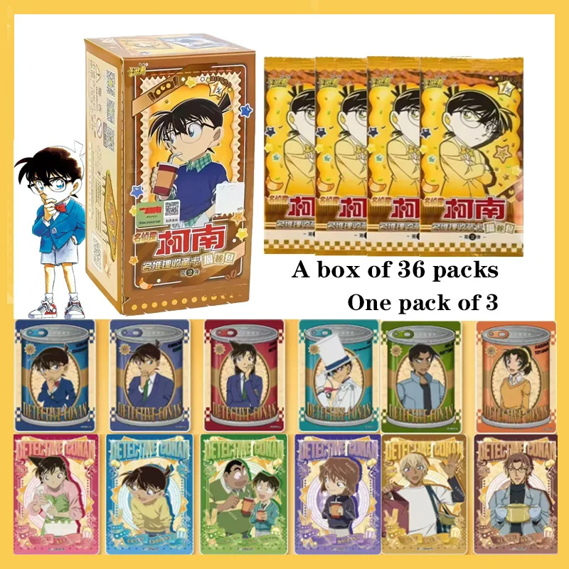 Hot Anime Detective Conan Reveal Pack Series 2 Mystery Investigation Cards Collection Games Reasoning Cards Exquisite Gift Toys
Hot Anime Detective Conan Reveal Pack Series 2 Mystery Investigation Cards Collection Games Reasoning Cards Exquisite Gift Toys