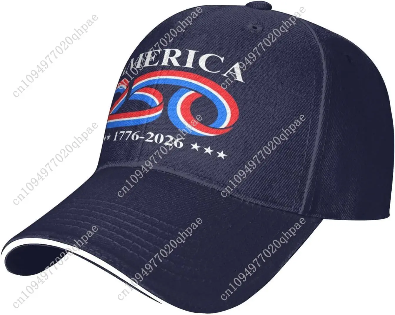 1776 2026 Hat America 250 Anniversary USA Patriot Baseball Cap
1776 2026 Hat America 250 Anniversary USA Patriot Baseball Cap
