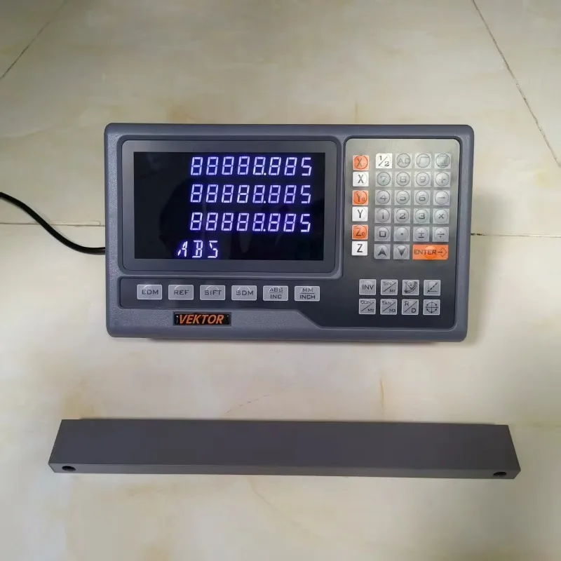 Widely Used For Lathe And Milling Machine-Accurate Measurements Accessories VD-3 Precision Digital Readout And Linear Scale
Widely Used For Lathe And Milling Machine-Accurate Measurements Accessories VD-3 Precision Digital Readout And Linear Scale