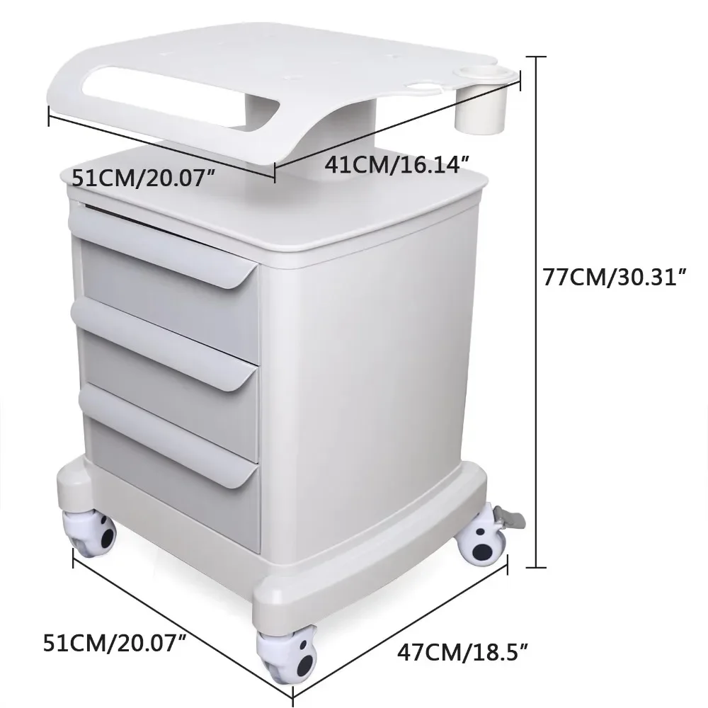 Mobile Trolley Portable Ultrasound Imaging Scanner 3 Drawer Beauty Salon SPA Pushchair Stand Cart, Mobile Medical Beauty Trolley
Mobile Trolley Portable Ultrasound Imaging Scanner 3 Drawer Beauty Salon SPA Pushchair Stand Cart, Mobile Medical Beauty Trolley