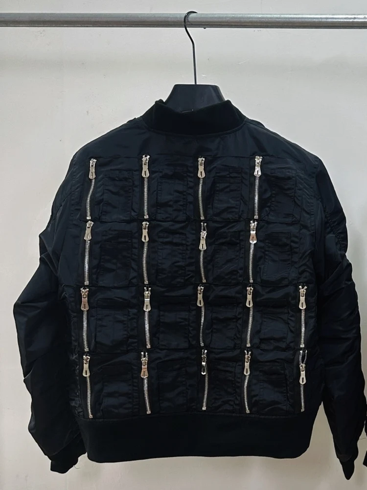 Heavy Du Zipper King Cotton Jaet American Casual Loose ex Double Sided Wearable Printed Sweatirt Cloth Youth Faion
Heavy Du Zipper King Cotton Jaet American Casual Loose ex Double Sided Wearable Printed Sweatirt Cloth Youth Faion