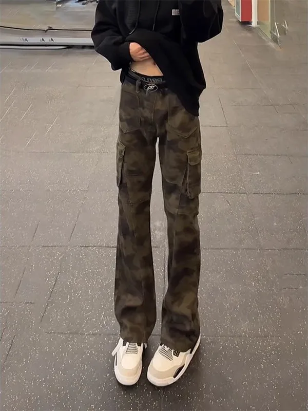 Men's High Waist Slim Fit Camouflage Jeans Knife Bootcut Multi Pocket Workwear Casual Straight Leg Denim Pants
Men's High Waist Slim Fit Camouflage Jeans Knife Bootcut Multi Pocket Workwear Casual Straight Leg Denim Pants