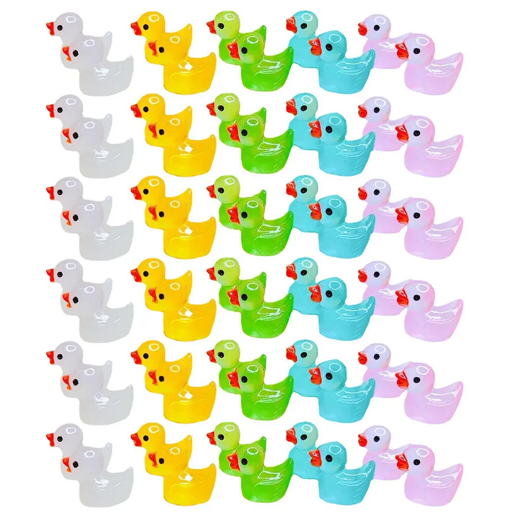 60 шт. миниатюрных фигурок уток из смолы, забавные маленькие уточки для декора сада, тематических вечеринок, подарков детям, поделок и хобби, оптовая упаковка
60 шт. миниатюрных фигурок уток из смолы, забавные маленькие уточки для декора сада, тематических вечеринок, подарков детям, поделок и хобби, оптовая упаковка