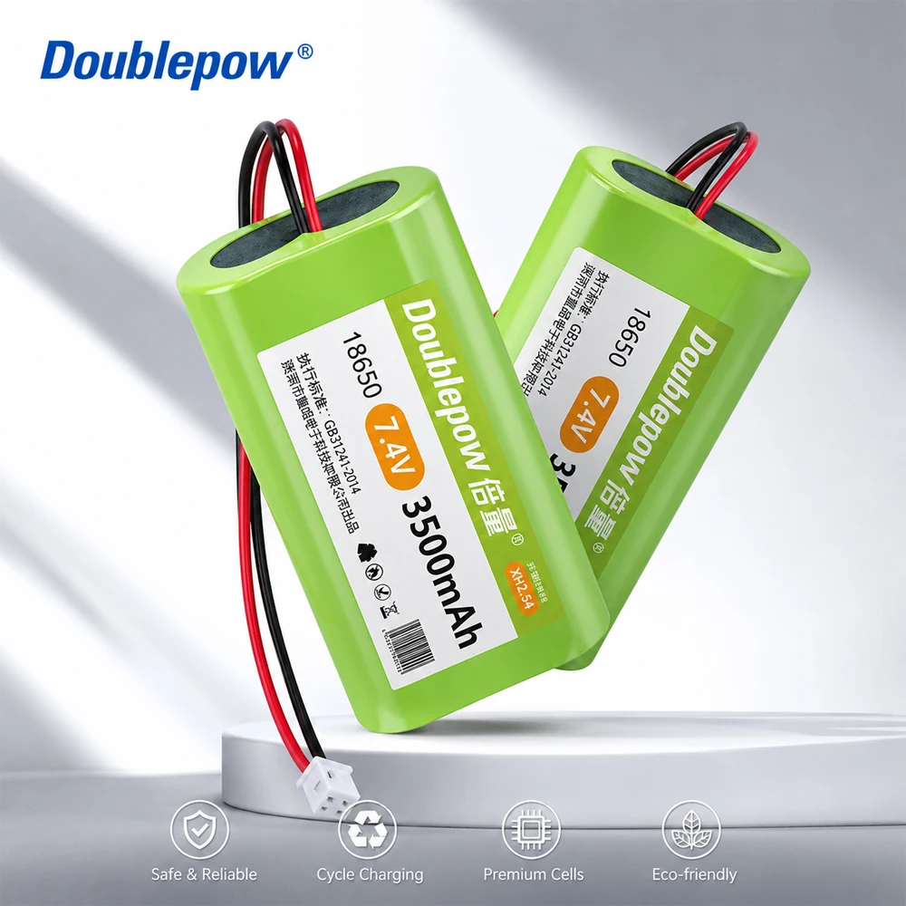 18650 7.4V 2200mAh3000mAh 3500mAh Rechargeable Lithium Battery Pack Suitable for Power Batteries in Electric Devices XH2.54 Plug
18650 7.4V 2200mAh3000mAh 3500mAh Rechargeable Lithium Battery Pack Suitable for Power Batteries in Electric Devices XH2.54 Plug