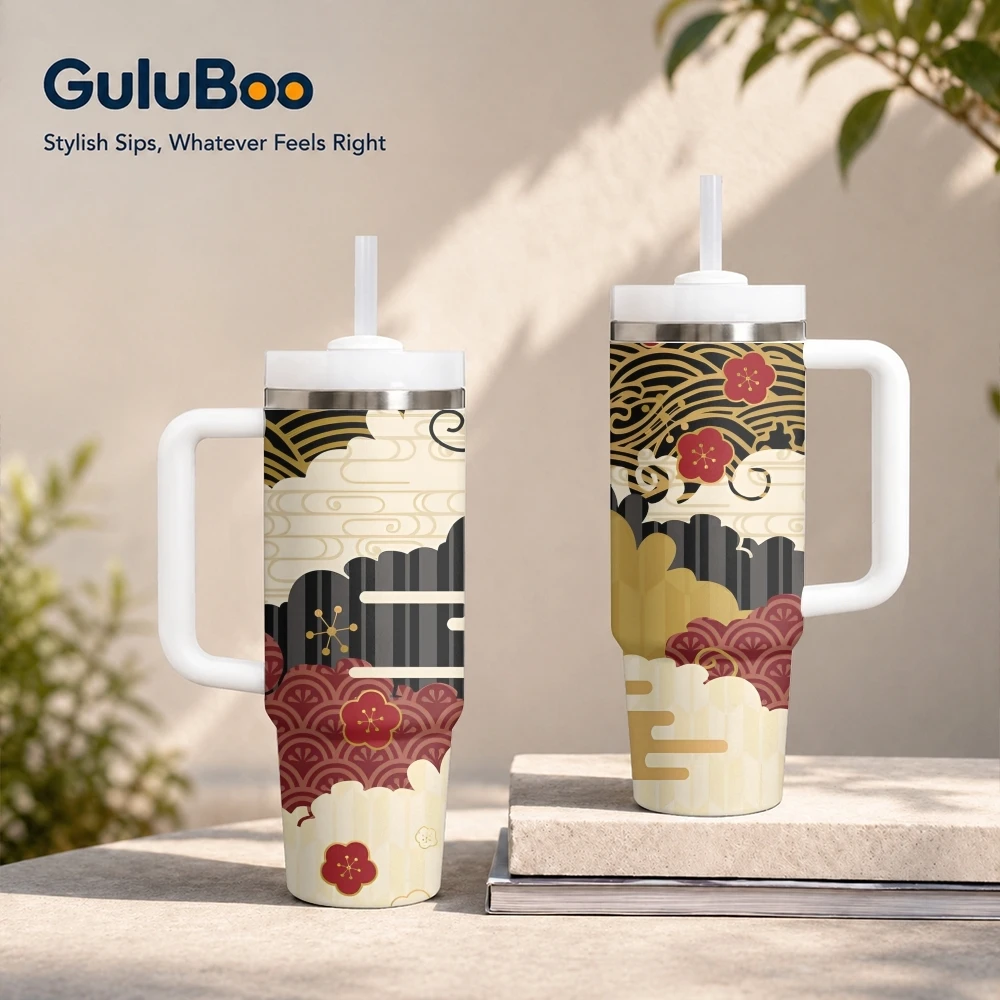 Pop Japanese ART 40oz Large Capacity Vacuum Flask Stainless Steel Tumbler with Handle Straw Leakproof Insulated Cup
Pop Japanese ART 40oz Large Capacity Vacuum Flask Stainless Steel Tumbler with Handle Straw Leakproof Insulated Cup