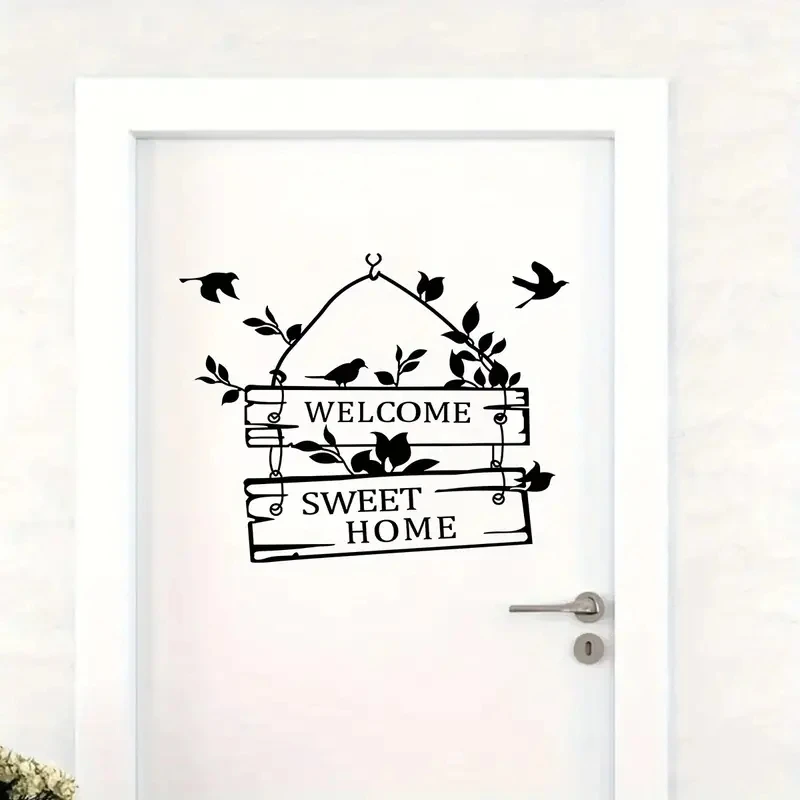 1 pc new Wood Sign Pattern Floral Vines Birds Waterproof Wall Stickers Wall Art Decor Living Room Bedroom Removable Wall Art
1 pc new Wood Sign Pattern Floral Vines Birds Waterproof Wall Stickers Wall Art Decor Living Room Bedroom Removable Wall Art