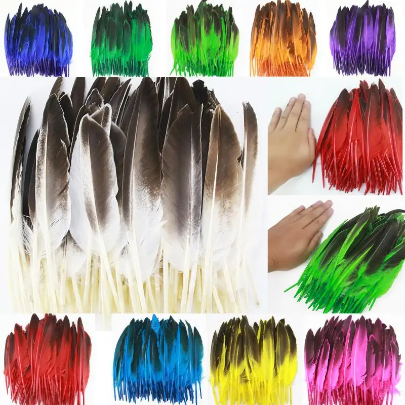 15-20cm/6-8 Inch Multicolor Dyed Duck Feather Wings for DIY Crafts Vibrant Handmade Costume Accessories Home Decor Soft 
15-20cm/6-8 Inch Multicolor Dyed Duck Feather Wings for DIY Crafts Vibrant Handmade Costume Accessories Home Decor Soft