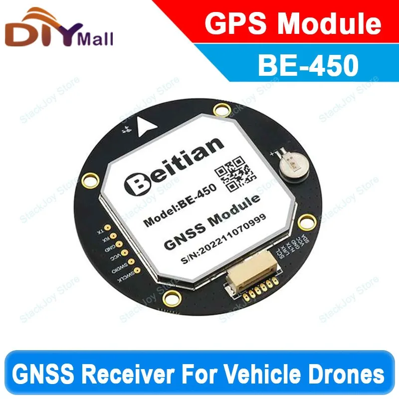 Beitian BE-450 GPS интегрированный модуль с антенной M10050 чип GNSS сверхнизкий приемник мощности для дрона FPV RC автомобиль DIY проект
Beitian BE-450 GPS интегрированный модуль с антенной M10050 чип GNSS сверхнизкий приемник мощности для дрона FPV RC автомобиль DIY проект