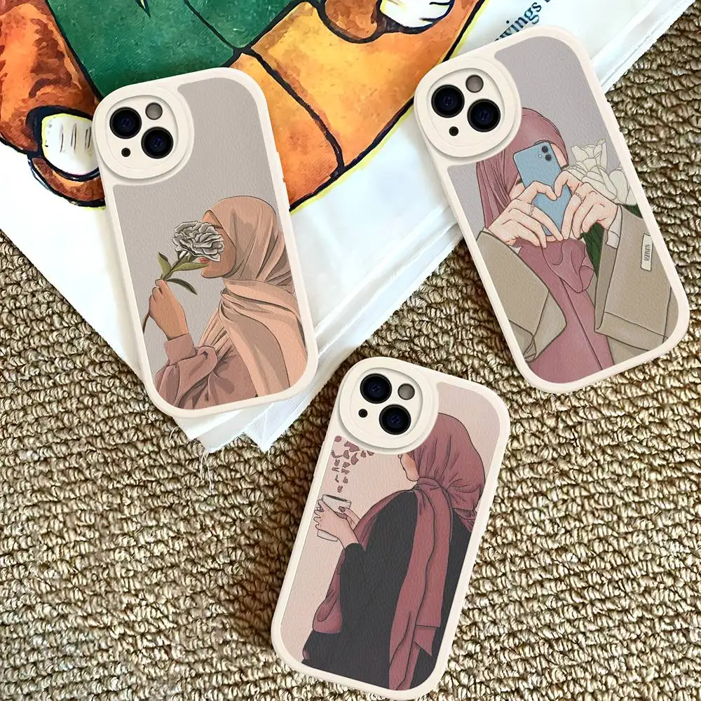 Muslim Arabic Hijab Girl Phone Case For IPhone 16 15 14 13 12 11 Pro Max Plus Leather Soft Cover
Muslim Arabic Hijab Girl Phone Case For IPhone 16 15 14 13 12 11 Pro Max Plus Leather Soft Cover