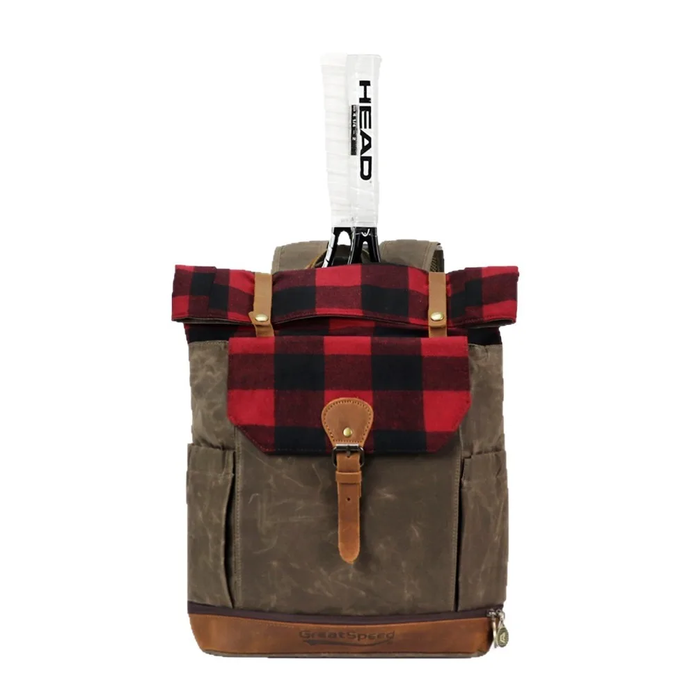 Tennis bag retro 2-pack double shoulder high value men's and women's same sports special badminton bag
Tennis bag retro 2-pack double shoulder high value men's and women's same sports special badminton bag