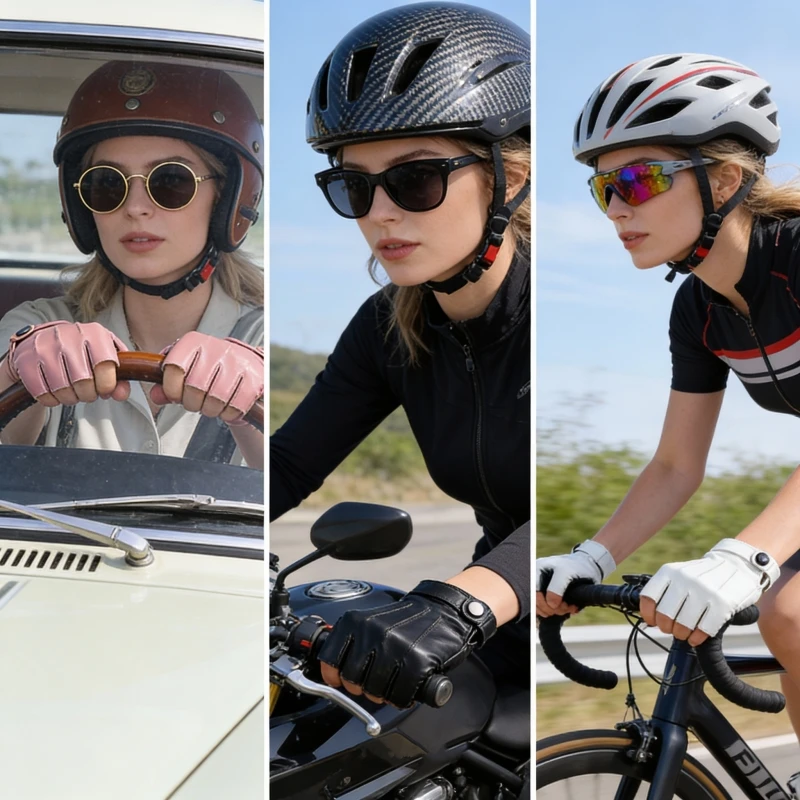 Удобные женские перчатки с половиной пальца, идеально подходят для езды на велосипеде/вождения, женские перчатки без пальцев для отдыха на открытом воздухе
Удобные женские перчатки с половиной пальца, идеально подходят для езды на велосипеде/вождения, женские перчатки без пальцев для отдыха на открытом воздухе