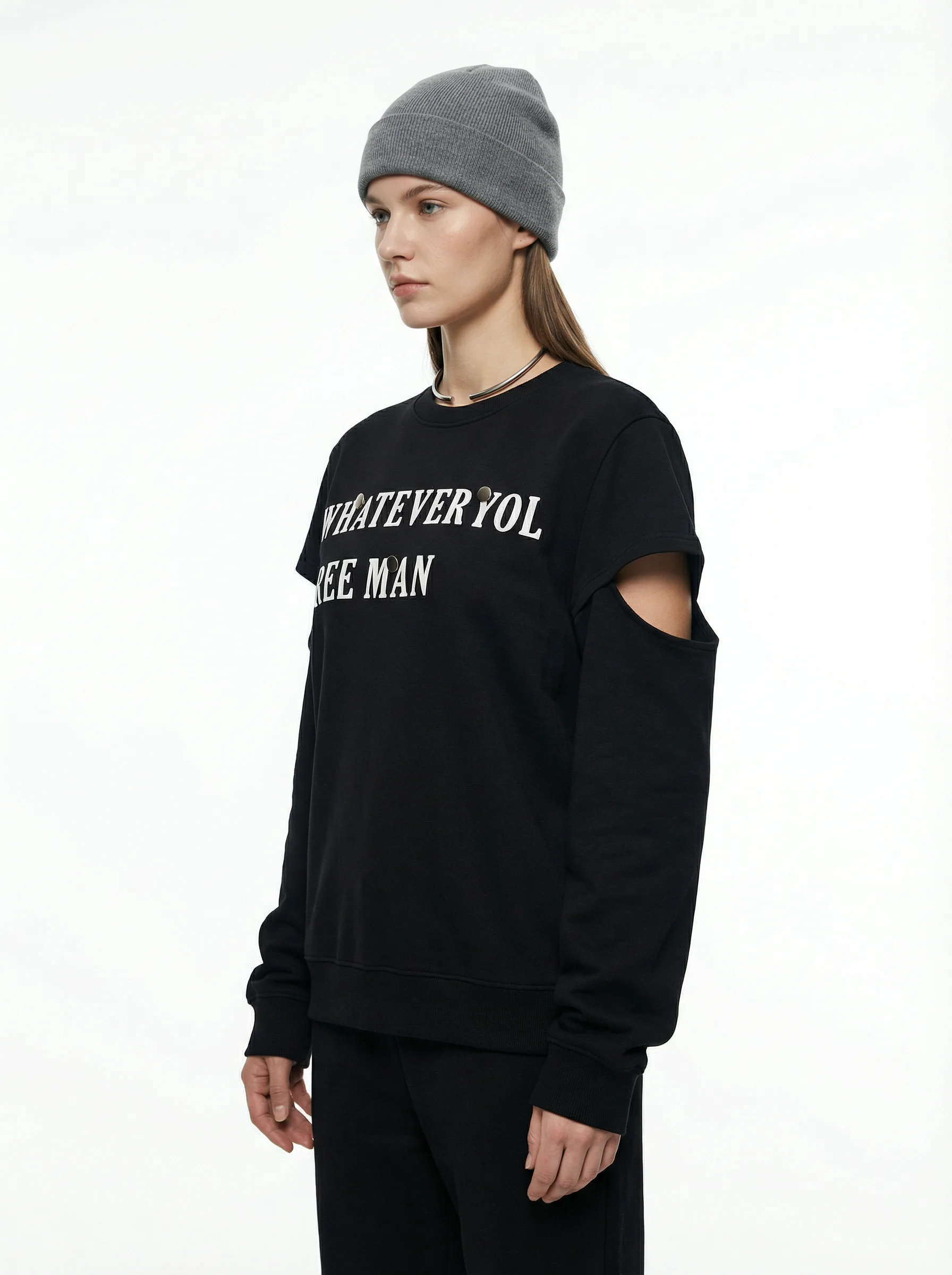 Женская футболка свободного кроя с длинным рукавом и круглым вырезом, с вырезами и принтом, повседневная, весна-осень, хлопок/полиэстер
Женская футболка свободного кроя с длинным рукавом и круглым вырезом, с вырезами и принтом, повседневная, весна-осень, хлопок/полиэстер