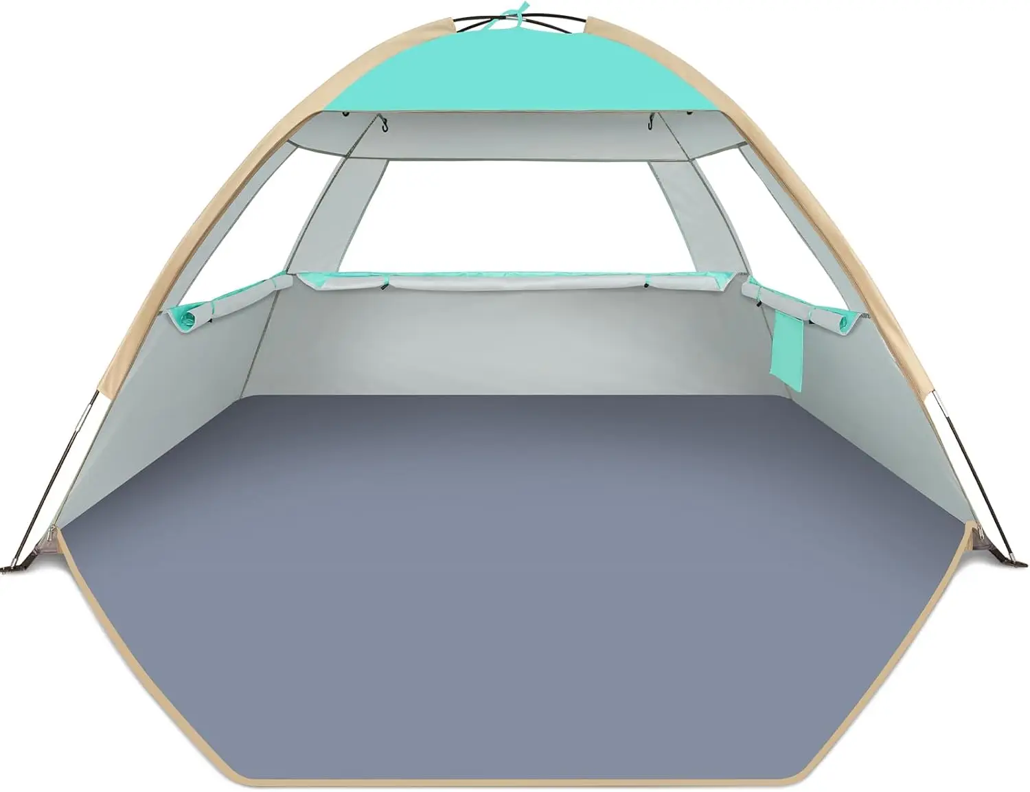 Beach Tent Sun Shelter for 3 4 6 8 10 Person with UPF 50 UV Protection Lightweight Easy Setup Beach Shade Canopy Portable
Beach Tent Sun Shelter for 3 4 6 8 10 Person with UPF 50 UV Protection Lightweight Easy Setup Beach Shade Canopy Portable