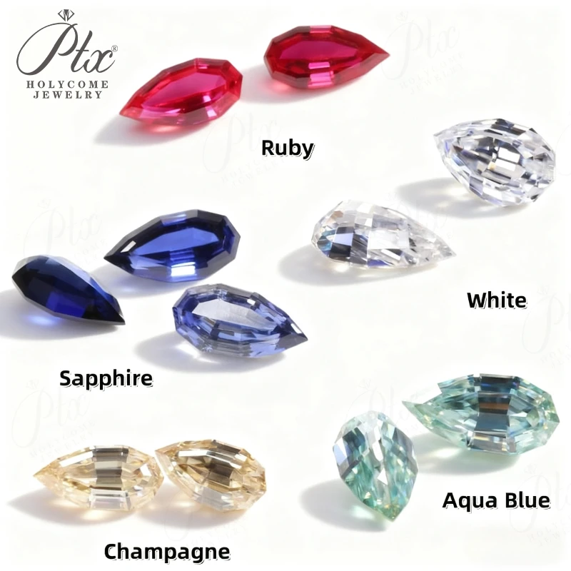 Moissanite Multicolor Pear Gemstone Special Cut with Intense Brilliance Perfect for Luxury Rings Bracelets and Necklaces
Moissanite Multicolor Pear Gemstone Special Cut with Intense Brilliance Perfect for Luxury Rings Bracelets and Necklaces