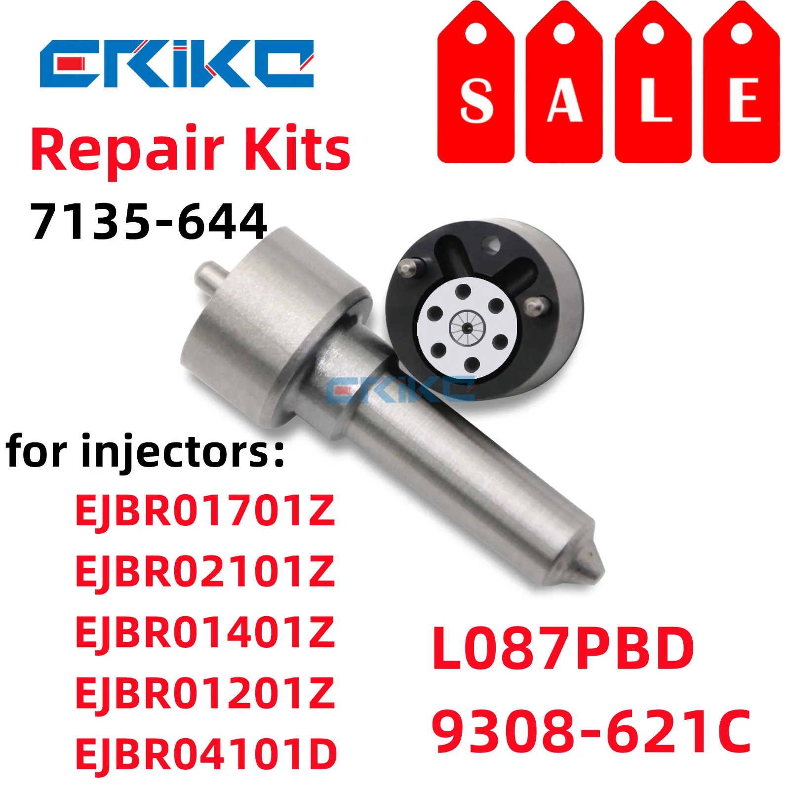 7135-644 Injector Nozzle Repair Kits L087PBD L087PRD L087PBC Valve 9308621C For SUZUKI EJBR04101D RENAULT 8200553570
7135-644 Injector Nozzle Repair Kits L087PBD L087PRD L087PBC Valve 9308621C For SUZUKI EJBR04101D RENAULT 8200553570