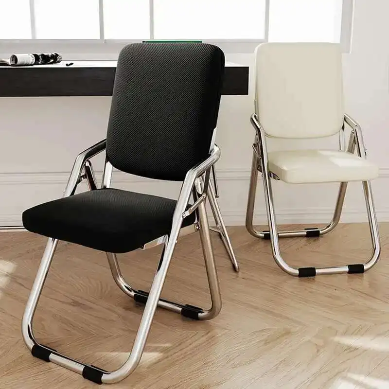 Modern Folding Dining Chair Relaxing Gaming Desk Dining Chair Bedroom Office Cushion Backrest Cadeira De Jantar Home Furniture
Modern Folding Dining Chair Relaxing Gaming Desk Dining Chair Bedroom Office Cushion Backrest Cadeira De Jantar Home Furniture