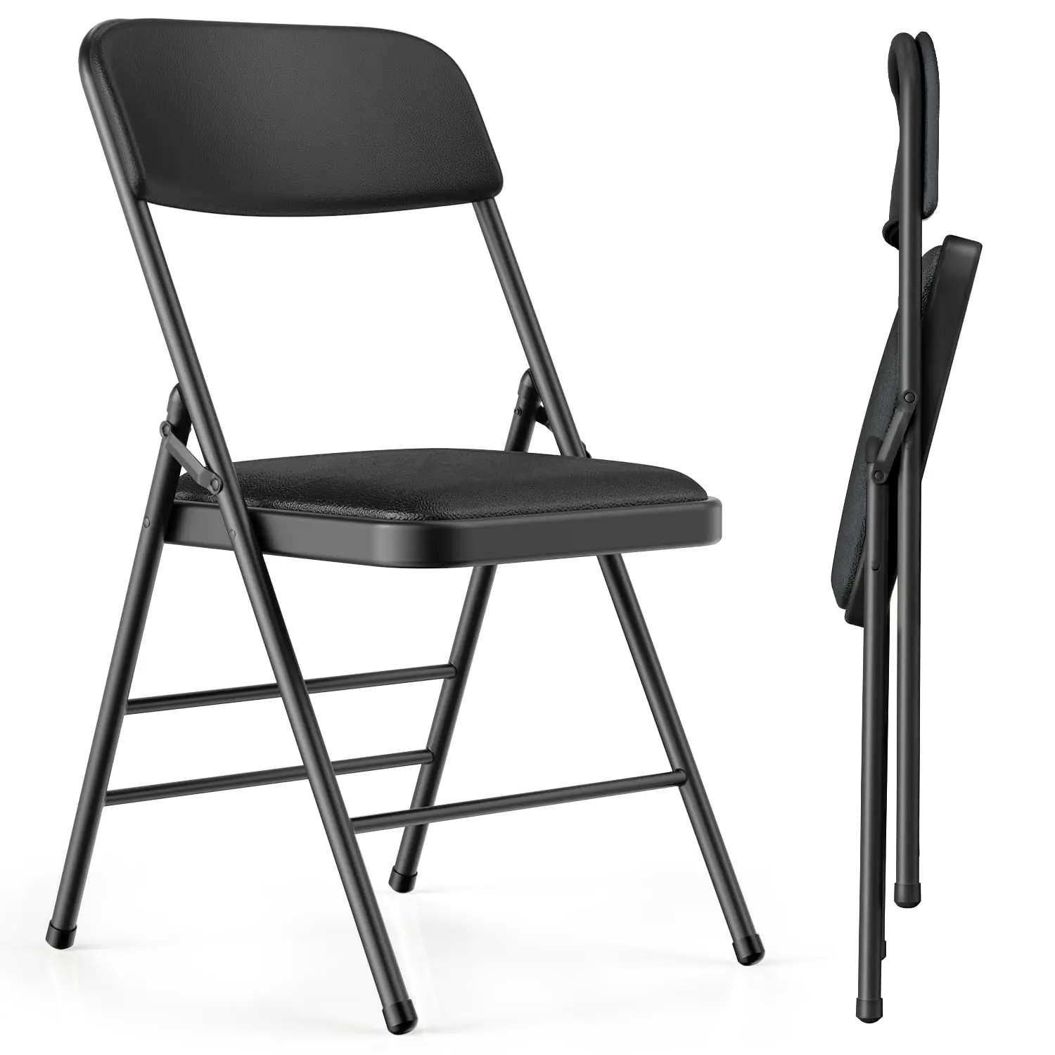 Commercial Grade Folding Chair with Padded Fabric Cushion(16"X16" |Double-hinged Legs Luxury Style|4.5kg Capacity Max, Custom
Commercial Grade Folding Chair with Padded Fabric Cushion(16"X16" |Double-hinged Legs Luxury Style|4.5kg Capacity Max, Custom