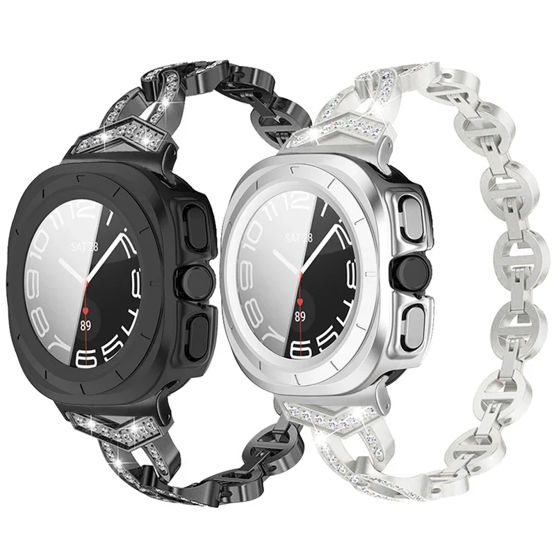 Ремешок для часов Samsung Galaxy Watch 7 Ultra 47 мм, алмазный браслет для galaxy Watch 7 ultra 47 мм, чехол из поликарбоната и пленка из закаленного стекла
Ремешок для часов Samsung Galaxy Watch 7 Ultra 47 мм, алмазный браслет для galaxy Watch 7 ultra 47 мм, чехол из поликарбоната и пленка из закаленного стекла