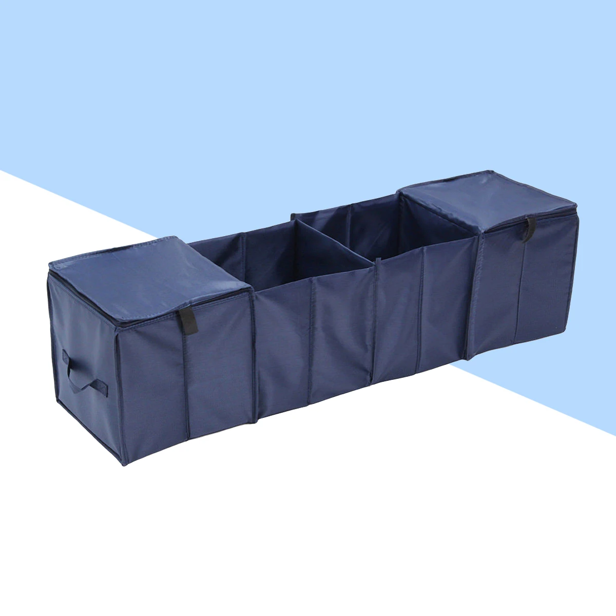 Car Trunk Storage Box for Sporting Equipment Organizer Container Navy Bin Foldable
Car Trunk Storage Box for Sporting Equipment Organizer Container Navy Bin Foldable