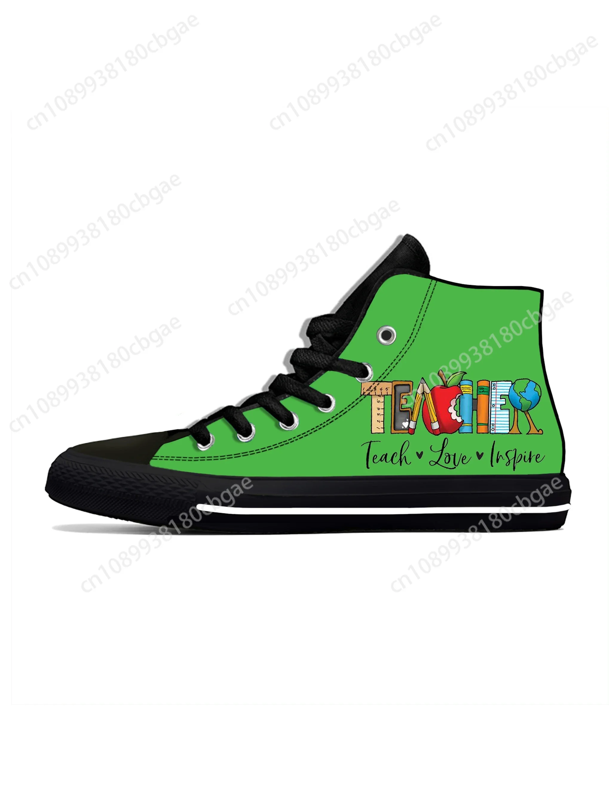 Teach Love Inspire High Top Sneakers Mens Womens Teenager Casual Shoes Canvas Running Shoes 3D Print Breathable Lightweight shoe
Teach Love Inspire High Top Sneakers Mens Womens Teenager Casual Shoes Canvas Running Shoes 3D Print Breathable Lightweight shoe