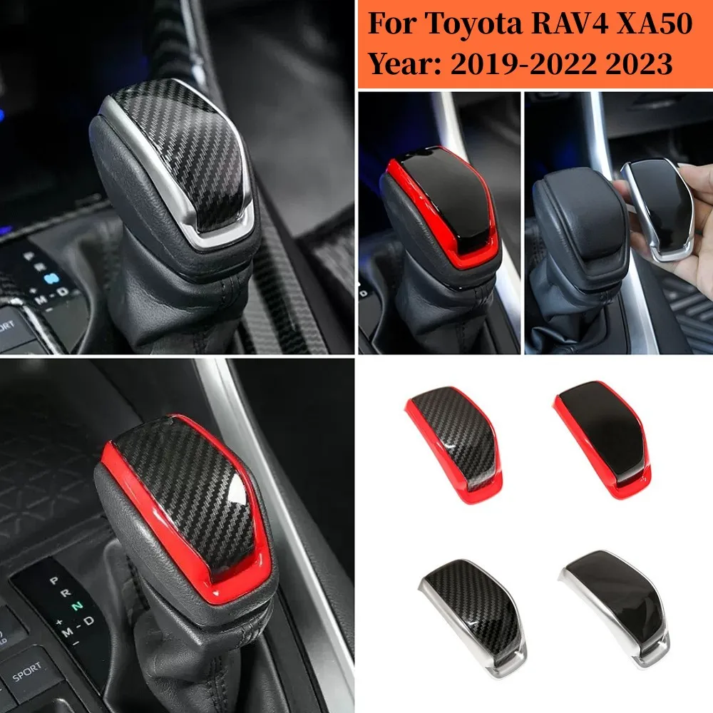 Car Interior Gear Shift Head Decorative Cover ABS Trim Car Accessories Carbon Decoration For Toyota RAV4 2019-2023 XA50 Hybrid
Car Interior Gear Shift Head Decorative Cover ABS Trim Car Accessories Carbon Decoration For Toyota RAV4 2019-2023 XA50 Hybrid