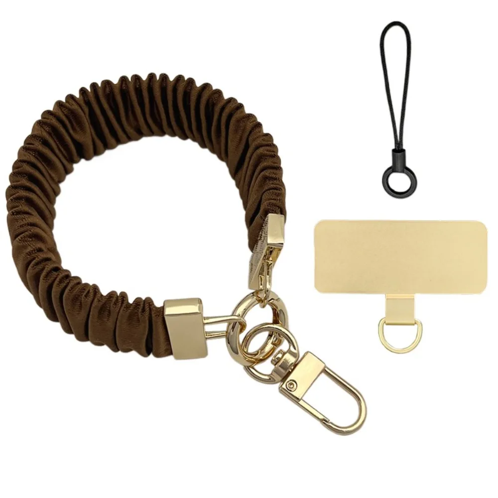 Pleated Design Mobile Phone Strap Metal Card Anti Loss Cell Phone Chain High-End Short Mobile Phone Lanyard
Pleated Design Mobile Phone Strap Metal Card Anti Loss Cell Phone Chain High-End Short Mobile Phone Lanyard