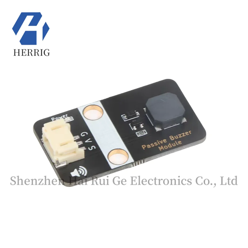 Passive buzzer module 5V sound module for maker experiments, PH2.0 interface compatible with LEGO.
Passive buzzer module 5V sound module for maker experiments, PH2.0 interface compatible with LEGO.
