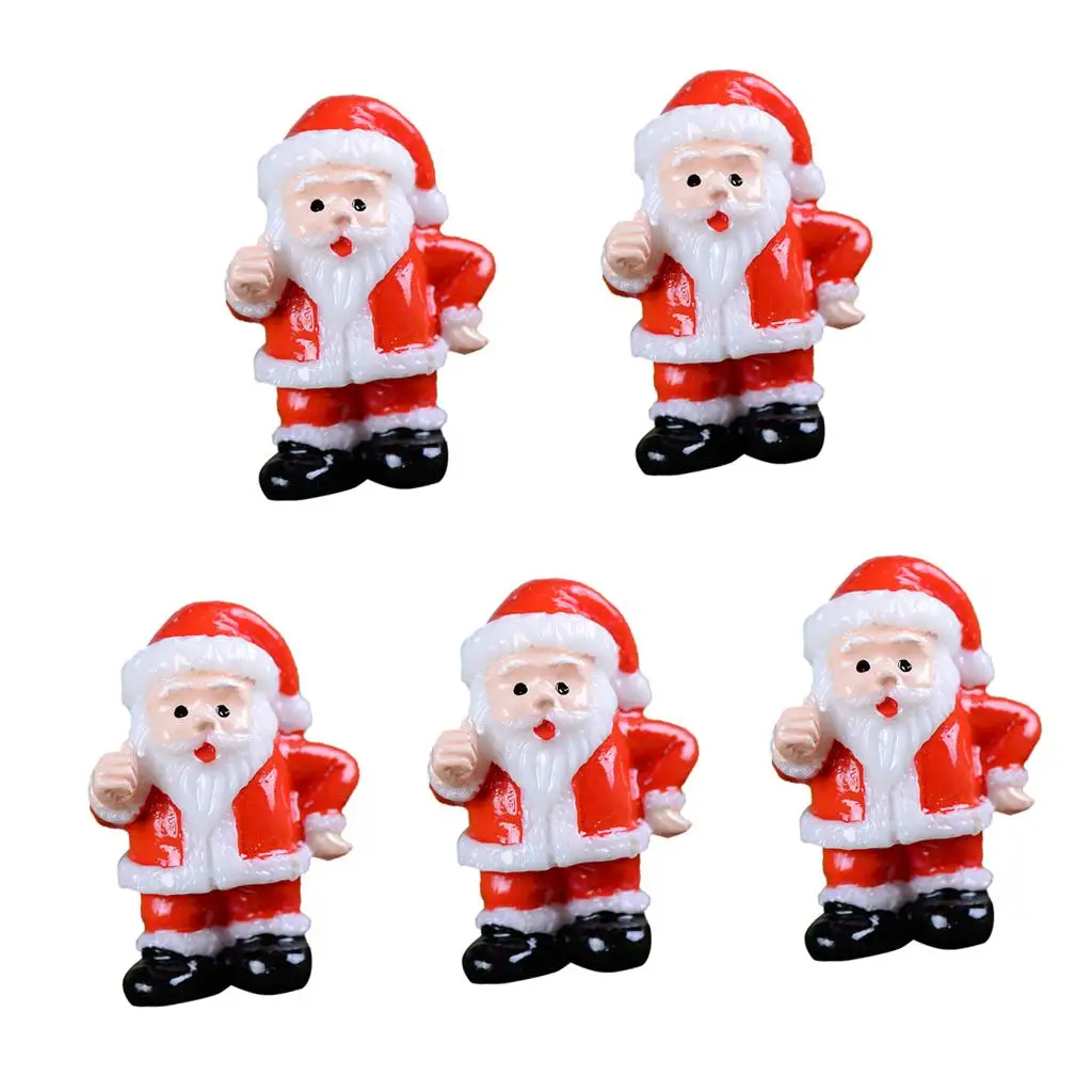 5Pcs Resin Miniature Figurines for Christmas Dollhouse Bonsai Fairy Garden Ornament DIY Micro Landscape 
5Pcs Resin Miniature Figurines for Christmas Dollhouse Bonsai Fairy Garden Ornament DIY Micro Landscape