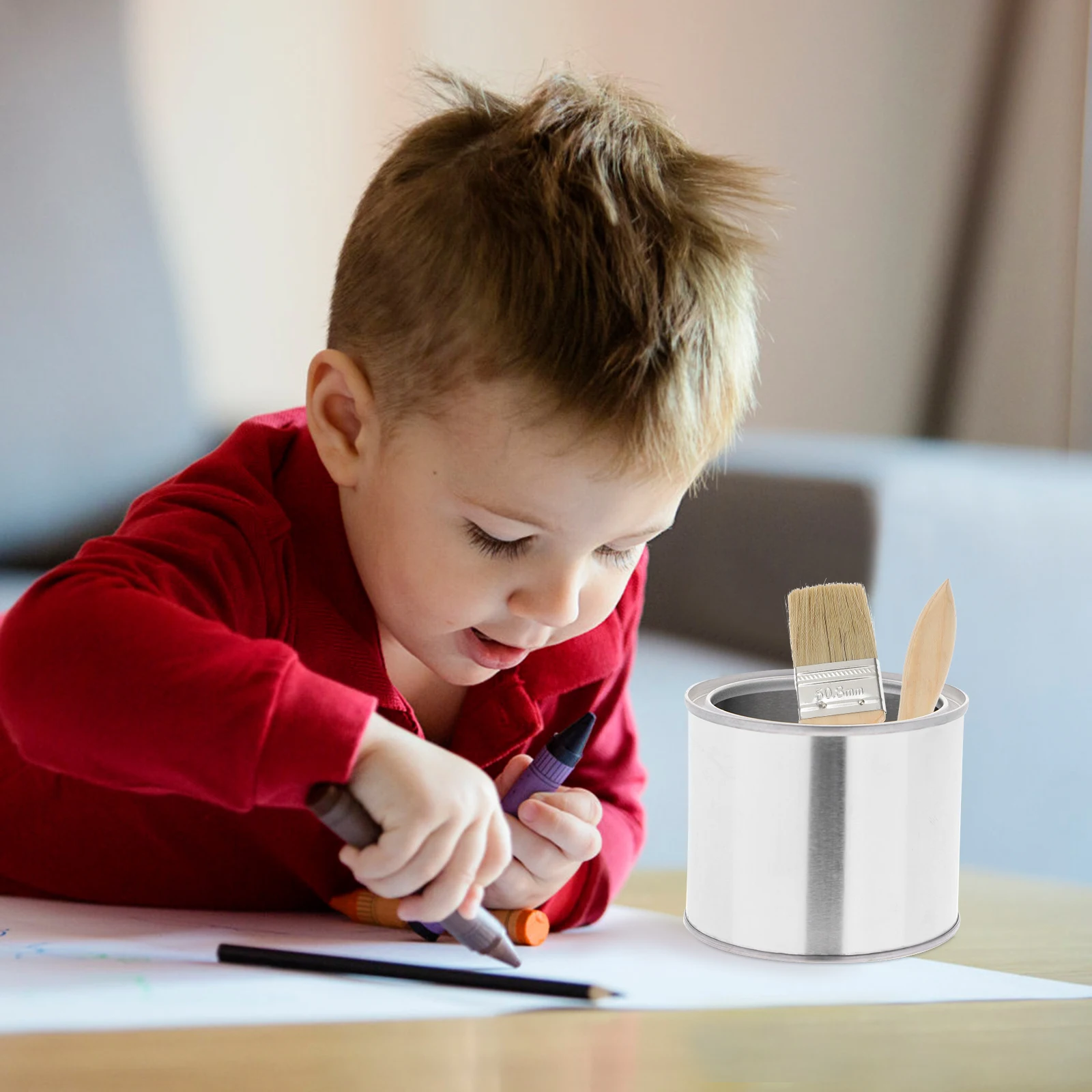 8pcs Paint Mixing Can Iron Round 0.3L Silver Oil Ink Storage Container For Home Factory Durable Paint Storage Tin Craft Art
8pcs Paint Mixing Can Iron Round 0.3L Silver Oil Ink Storage Container For Home Factory Durable Paint Storage Tin Craft Art